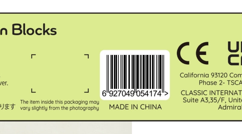 Lapse loovust toetavad klotsid