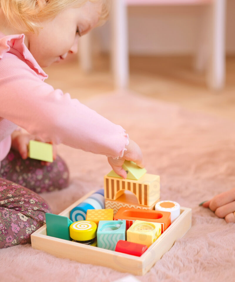 Lapse loovust toetavad klotsid