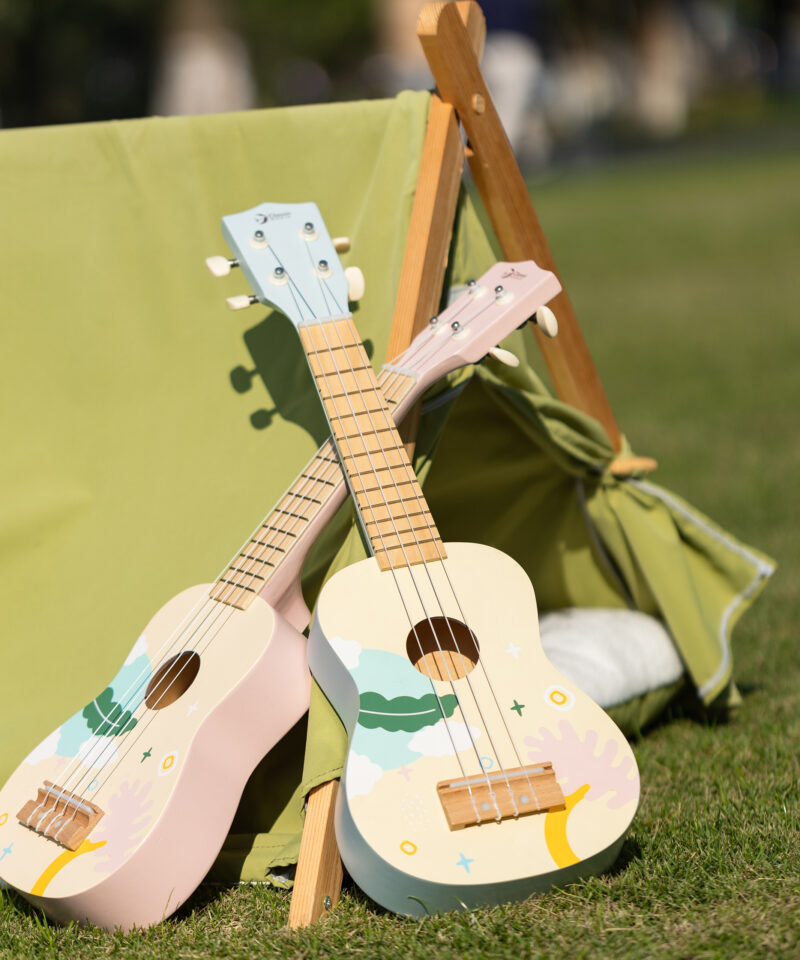 Puidust ukulele kodukontsertideks