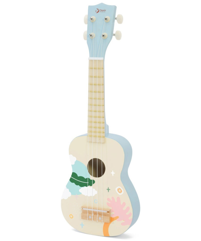 Puidust ukulele kodukontsertideks