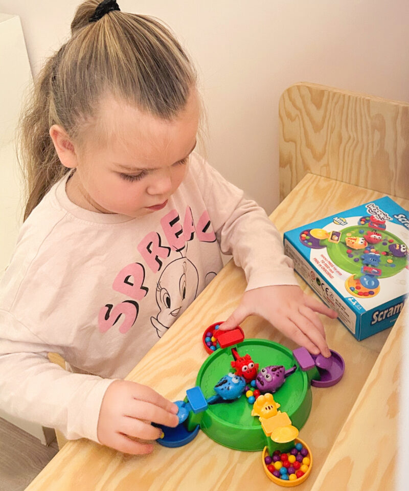 Värvikas osavusmäng lastele