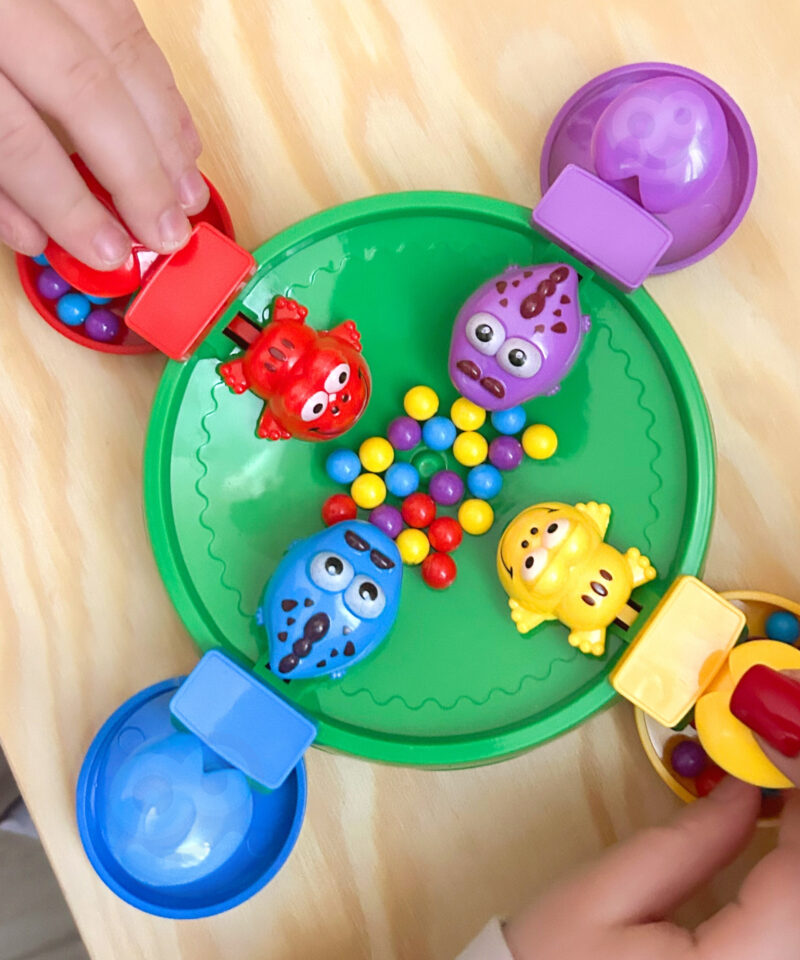 Laste mänguhetked osavusmänguga