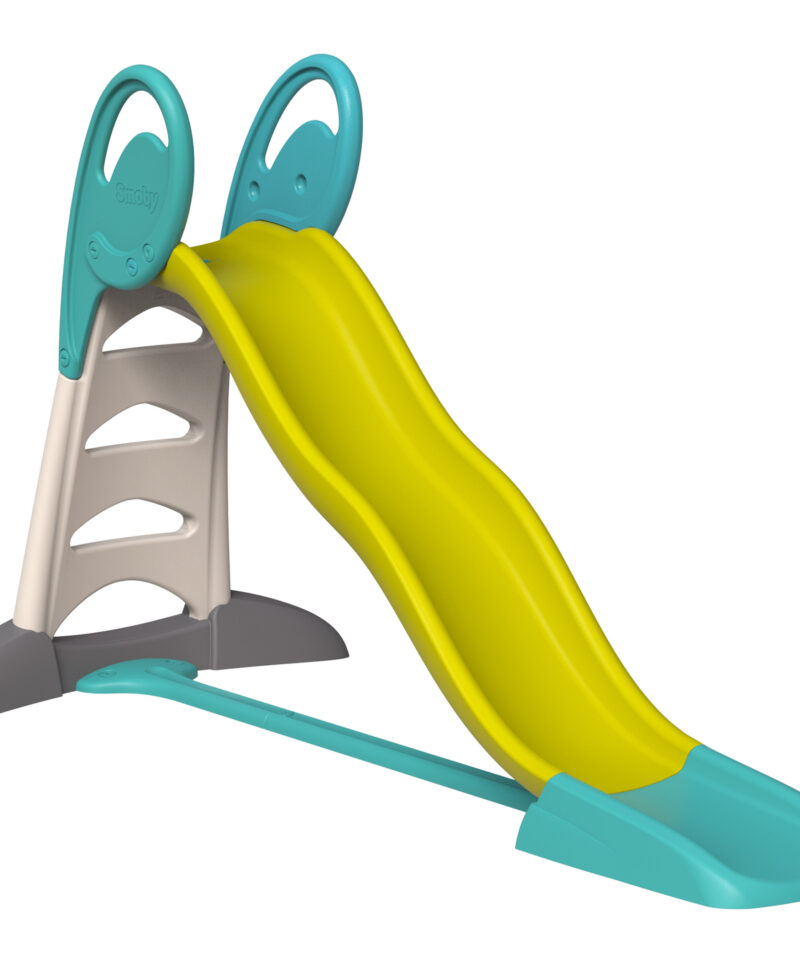 Laste veekindel aiakäigu liumägi aias