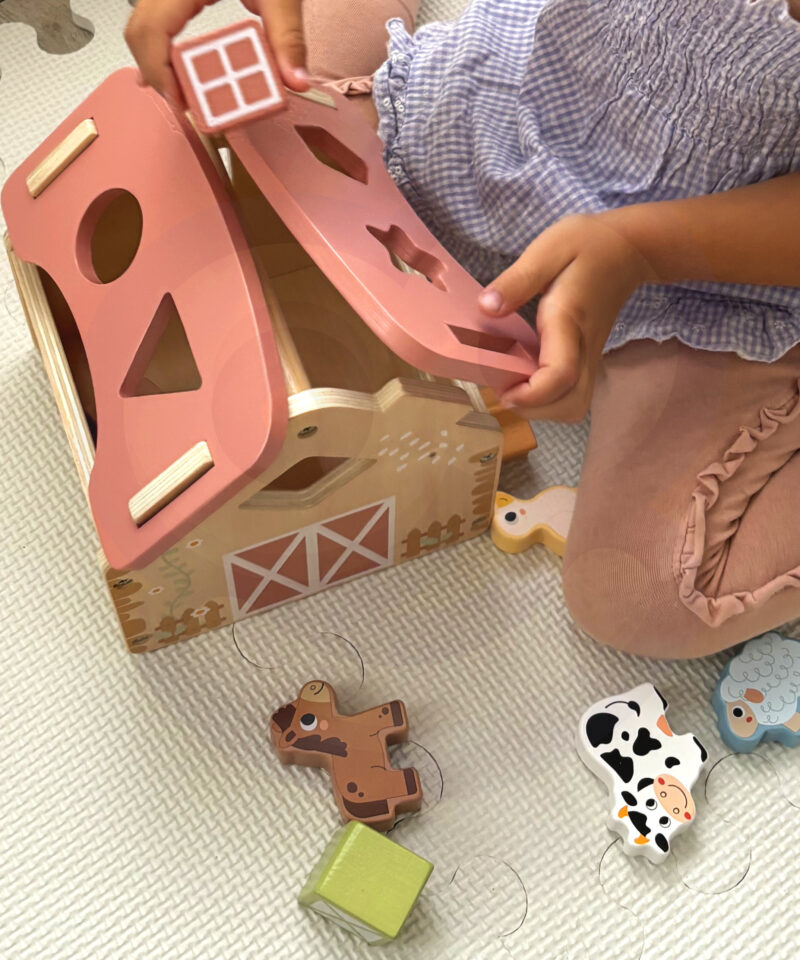 Kvaliteetne puidust farmikomplekt