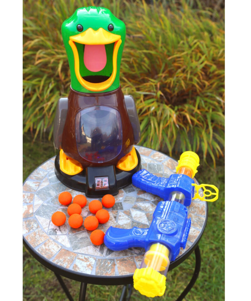 Mängupüstol ja pehmed pallid