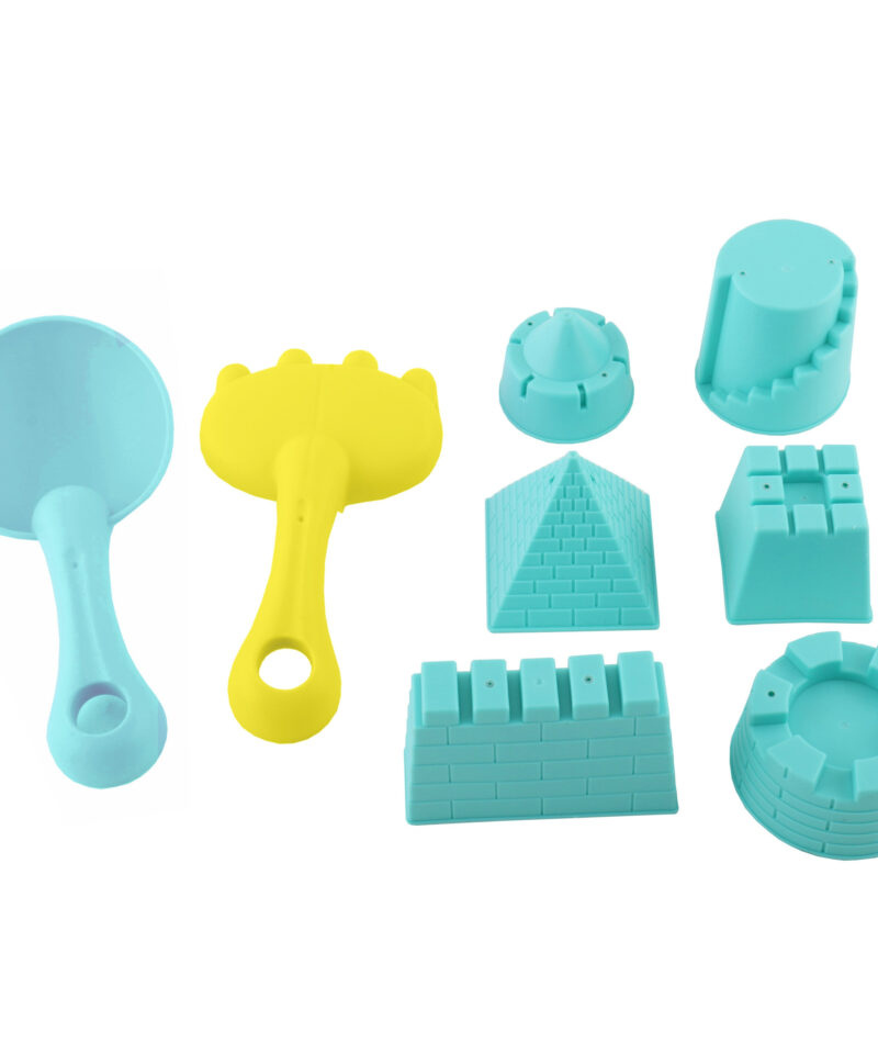 Pastelne liivamängude komplekt lastele