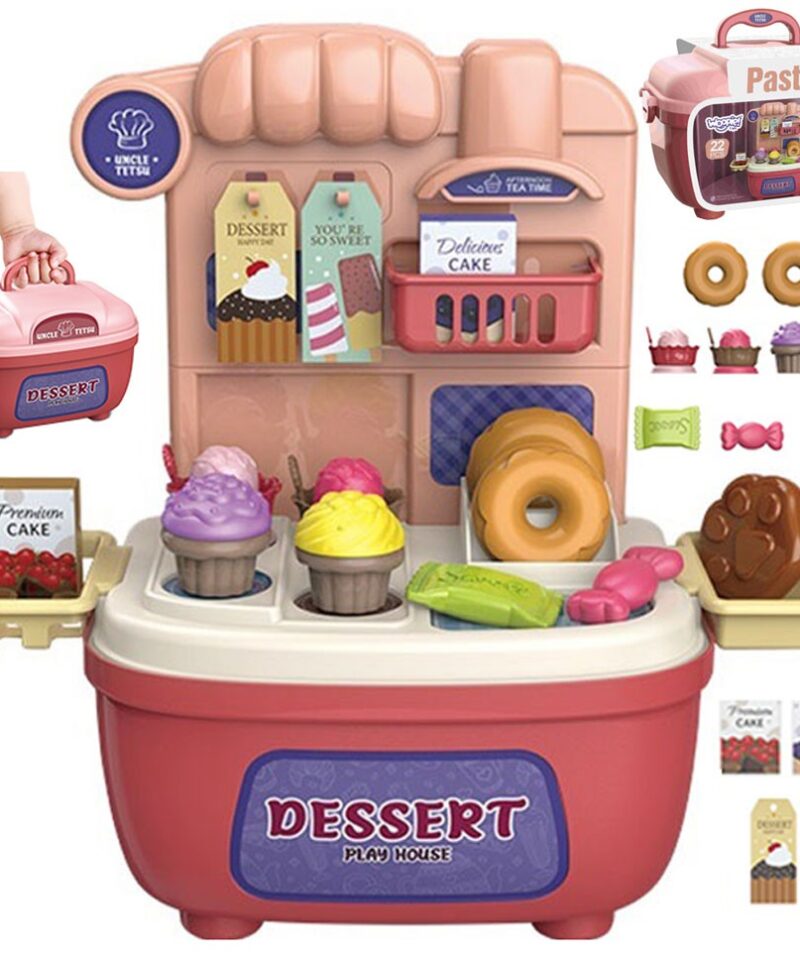 Kompaktne mängukomplekt väikesele pagarile