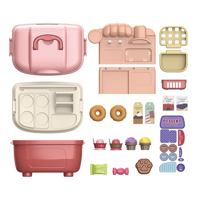 Jäätise ja pagari mängukomplekt