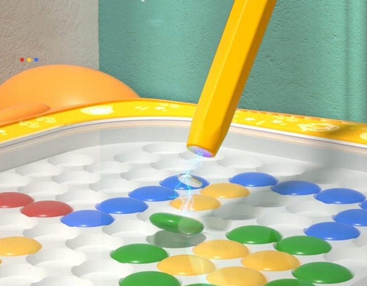 Magnetiline loovustahvel koos šabloonidega