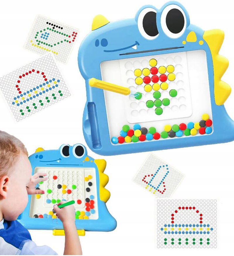 Magnetiline loovustahvel koos šabloonidega