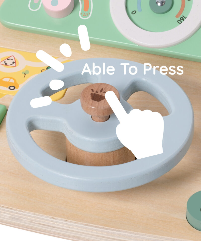 Lastele ohutu puidust mänguasi