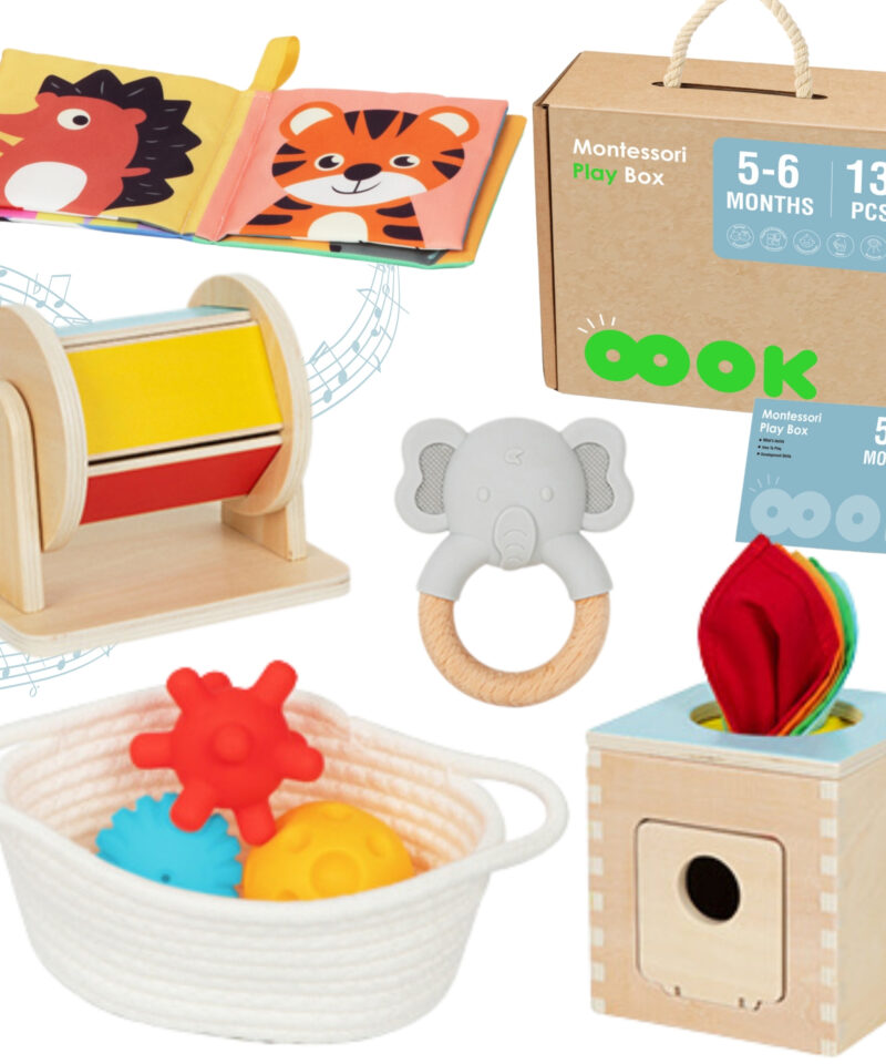 Mitmekülgne hariv mängukomplekt beebidele