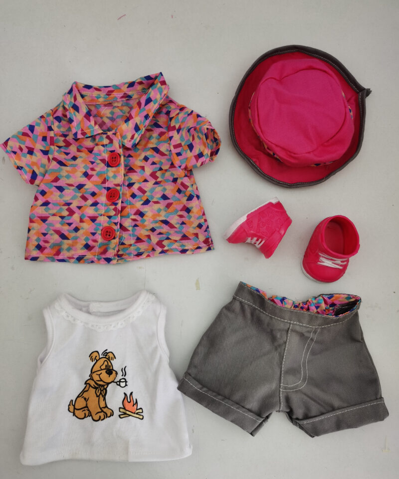 Mängukomplekt nukule 43-46 cm