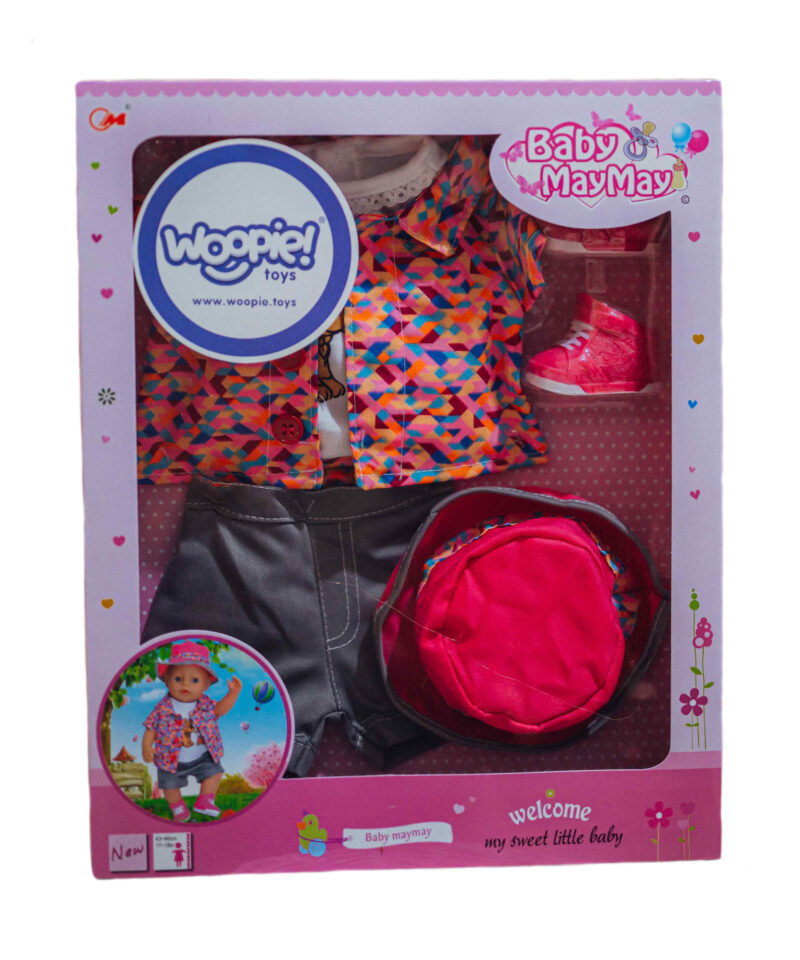 Mängukomplekt nukule 43-46 cm