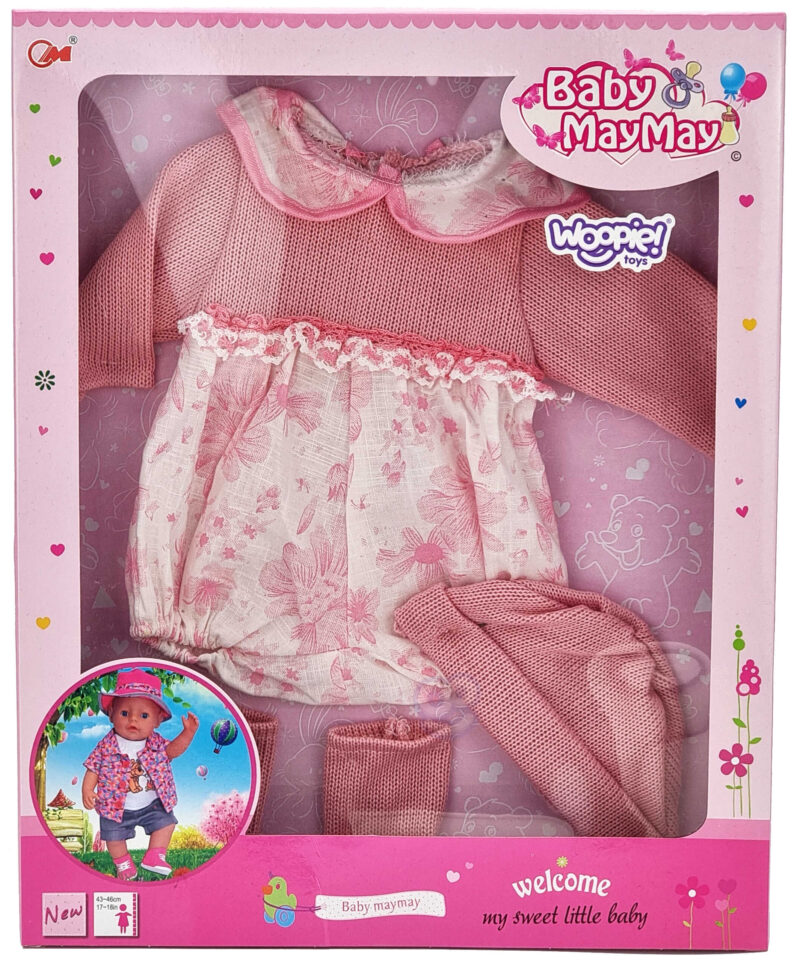 Lõbus ja arendav nukuriiete komplekt