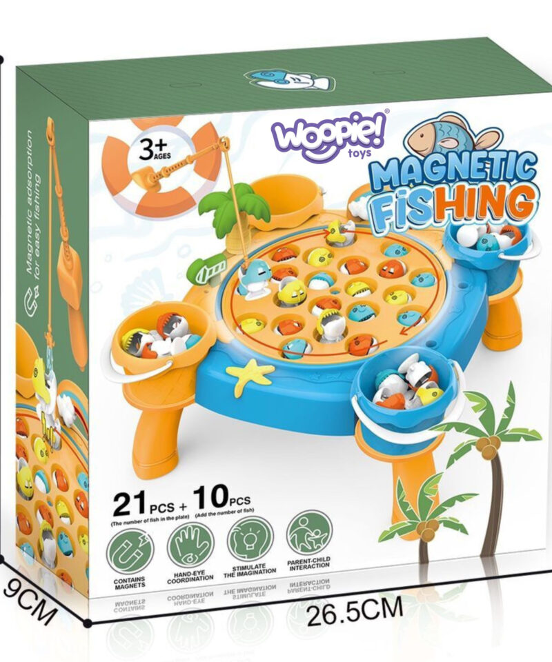 Lõbus kalapüük magnetilise mänguga