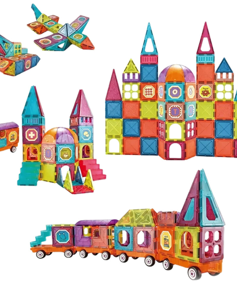 Magnetklotsid erinevate sõidukite ehitamiseks