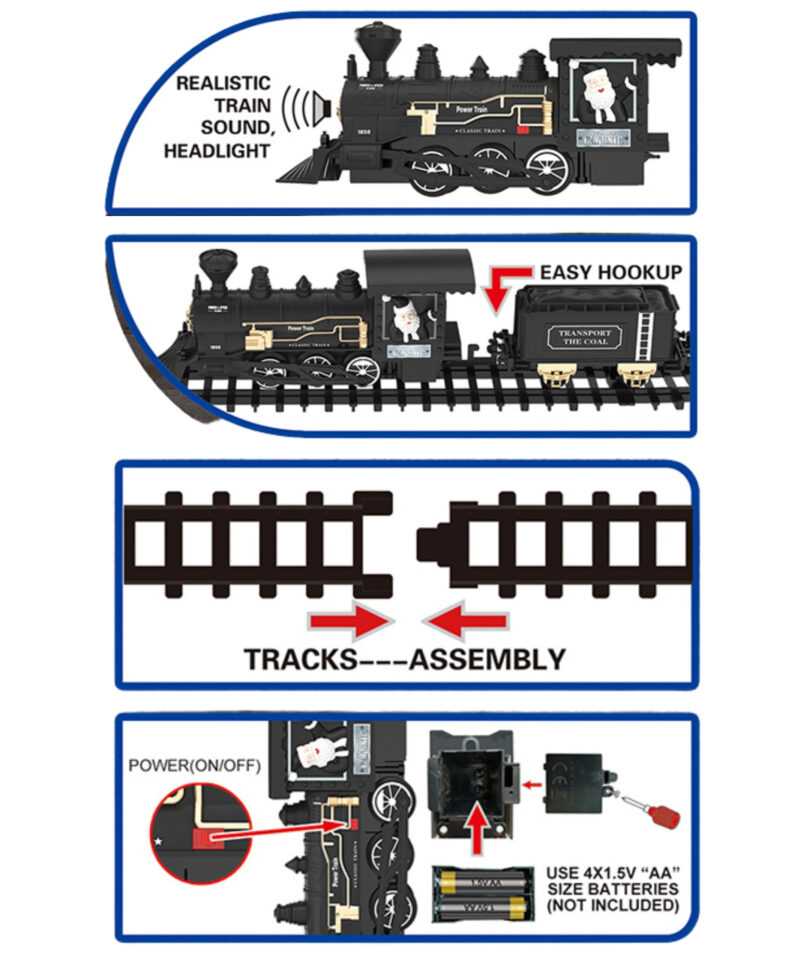 Rongikomplekti mitmekesised vagunid