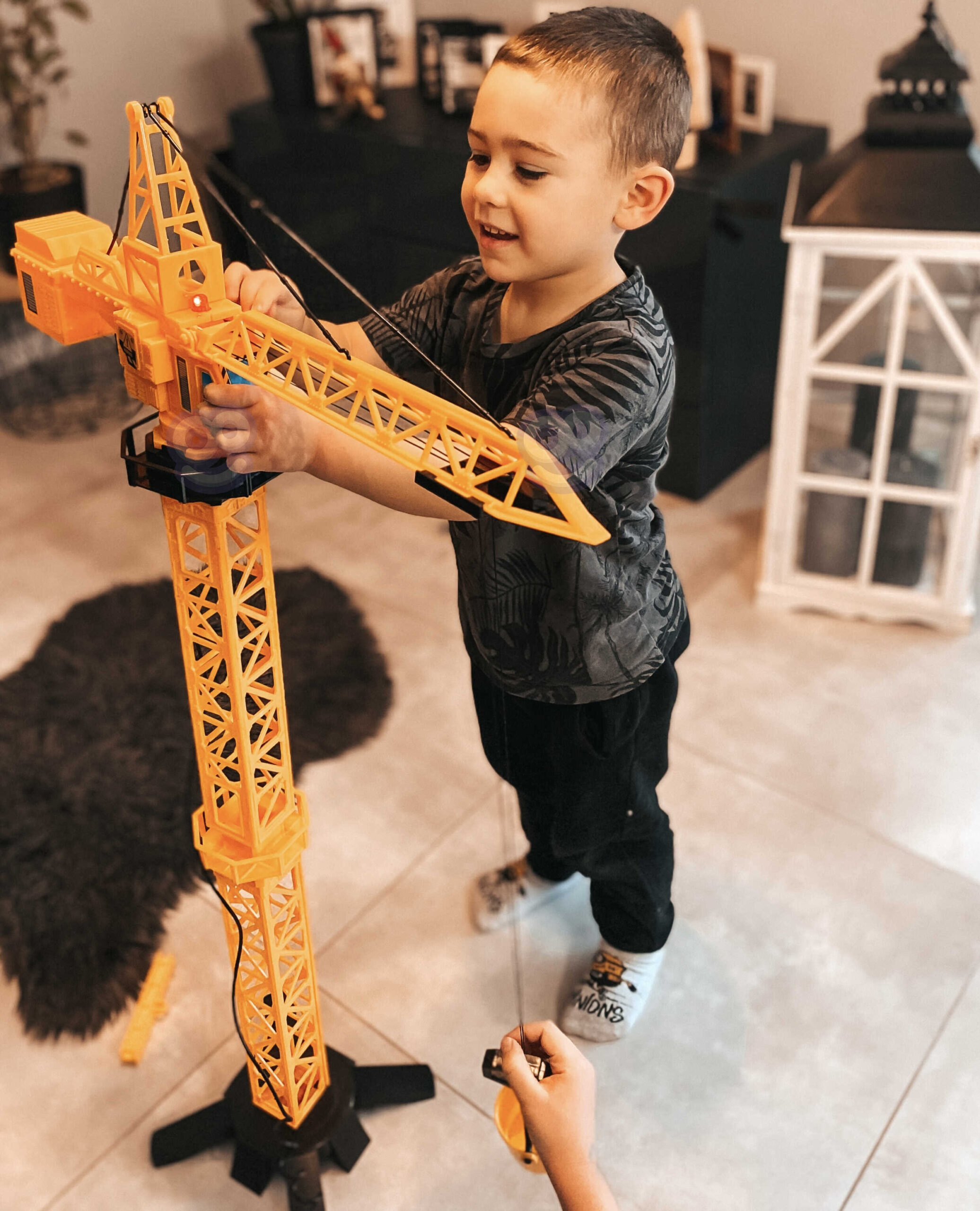 Kraana mängukomplekt veoautoga