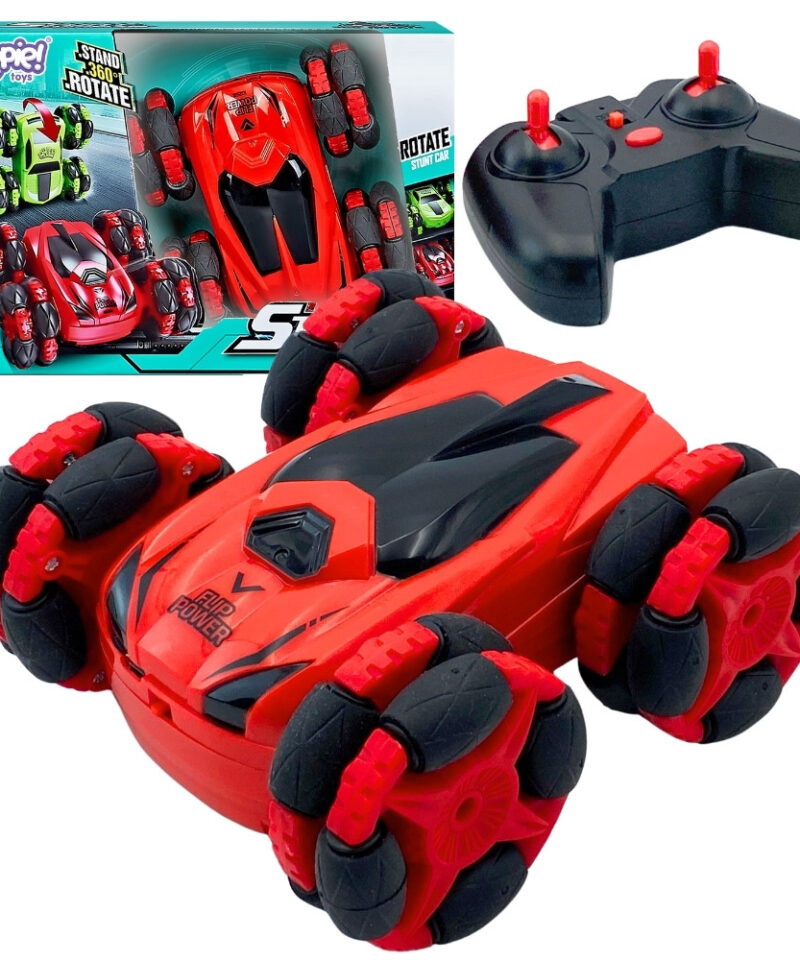 Kaugjuhitav akrobaatiline auto laste mänguks