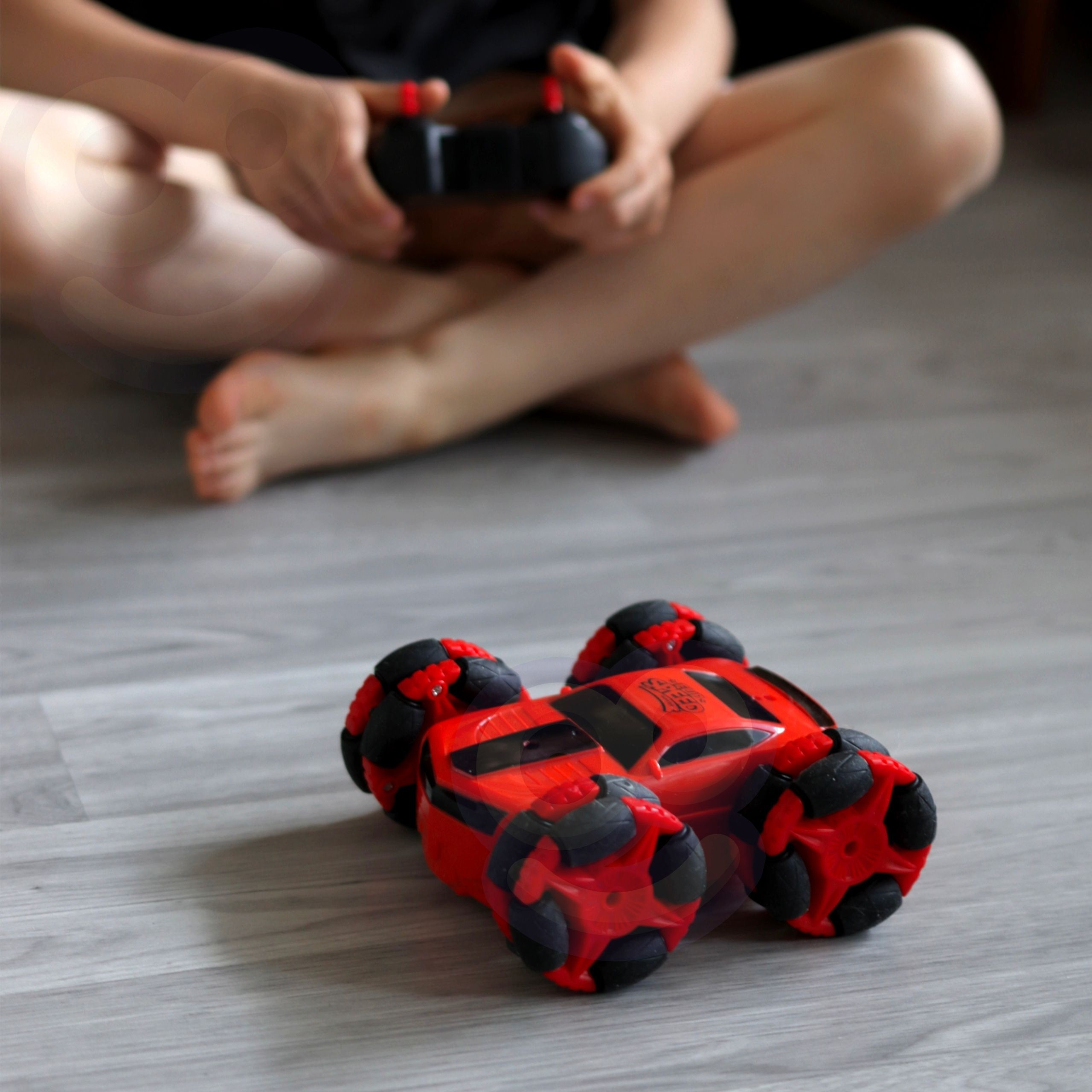 Auto LED-tuledega rattad