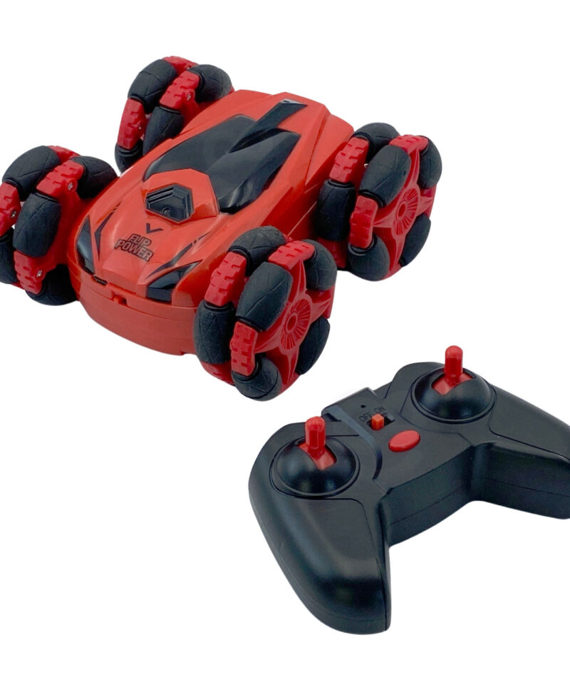 Kaugjuhitav mänguauto akrobaatiliseks sõiduks