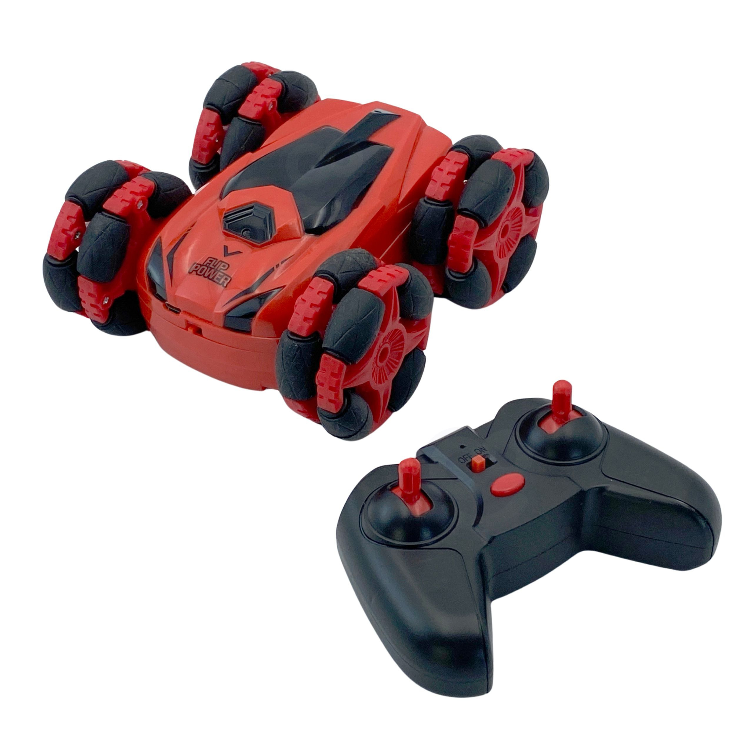 Kaugjuhitav mänguauto akrobaatiliseks sõiduks