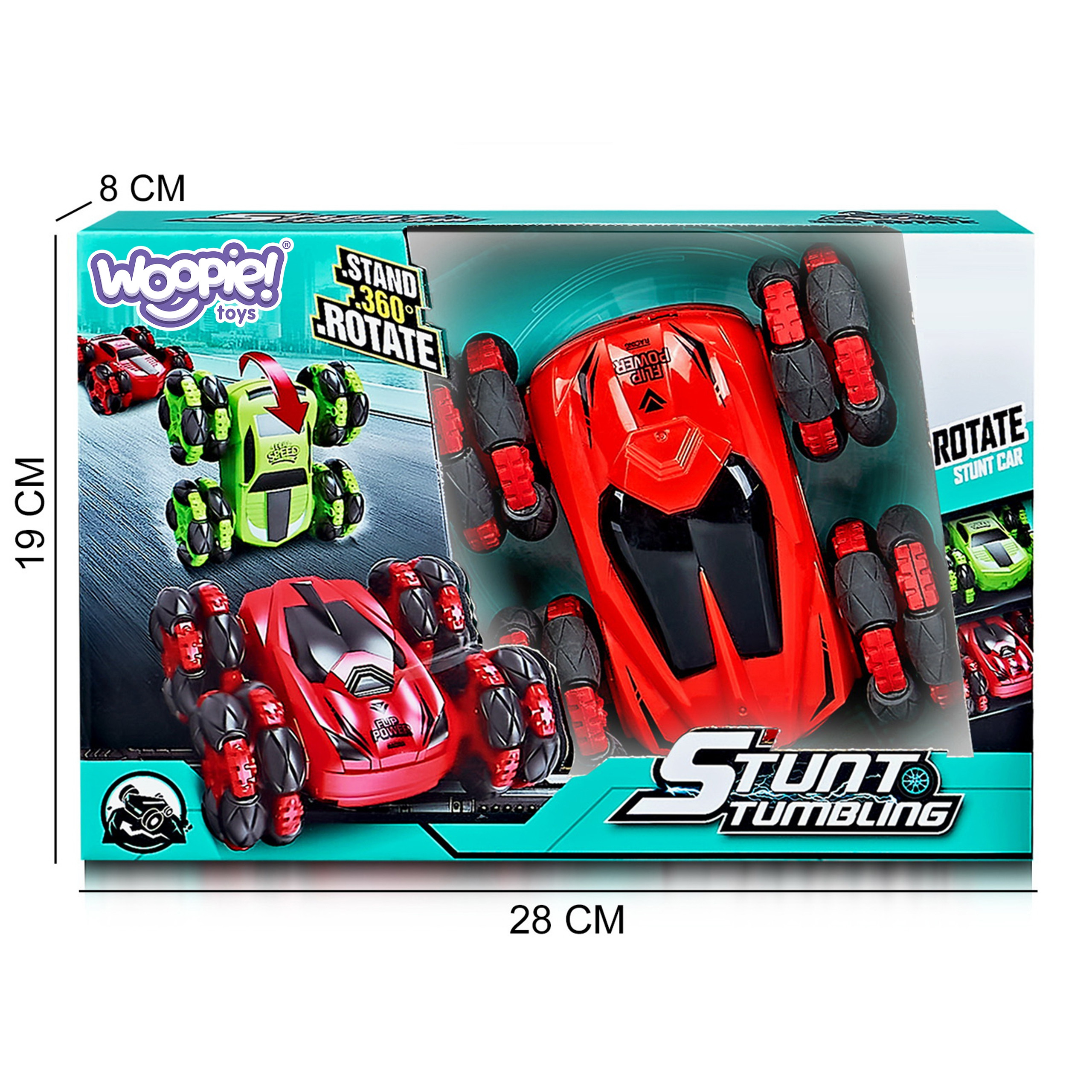 Kaugjuhitav mänguauto akrobaatiliseks sõiduks