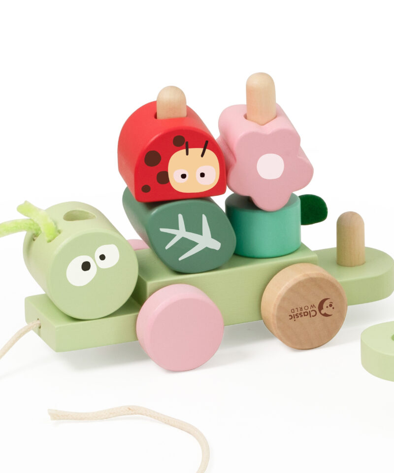 Puidust mänguasi peenmotoorika arendamiseks