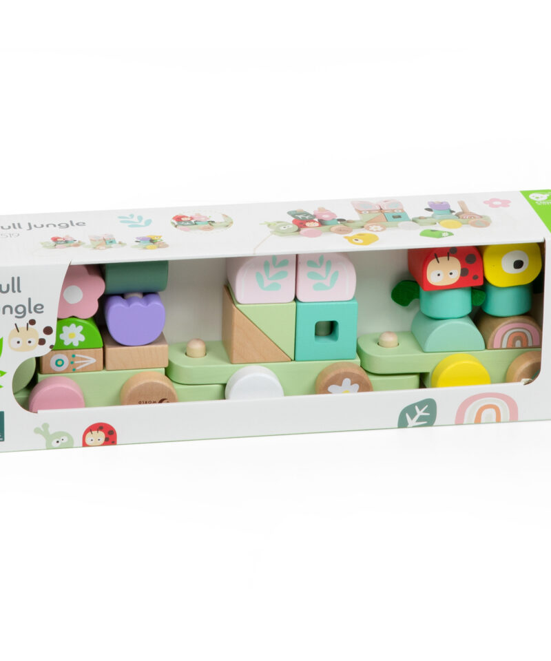 Laste loovust arendav puidust mänguasi