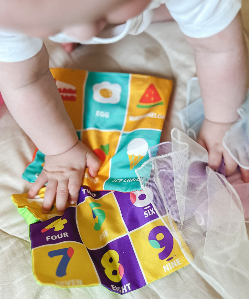 Pehme ja värviline mängukomplekt