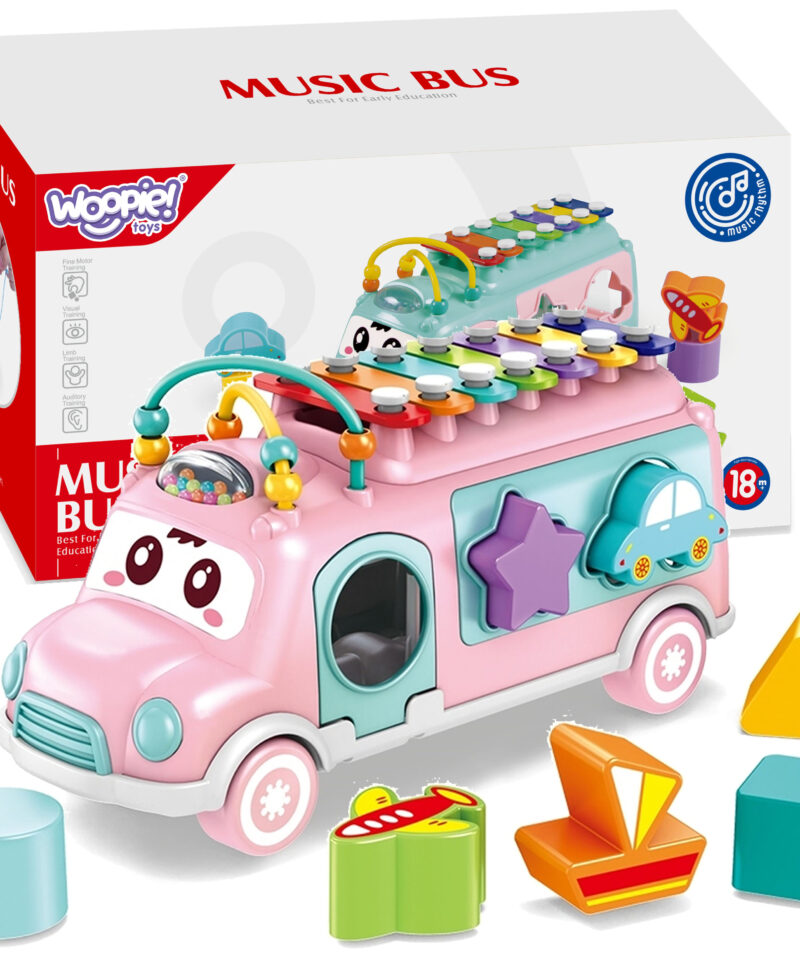 Interaktiivne muusikaline mänguauto lastele