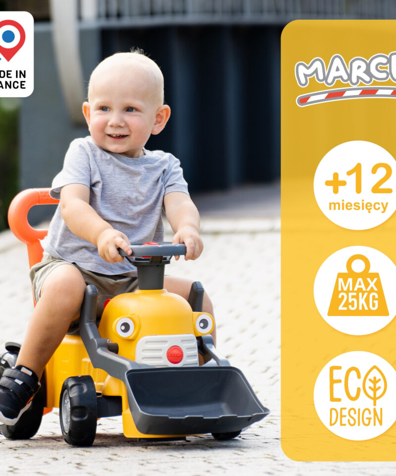 Traktor kopaga ja signaaliga