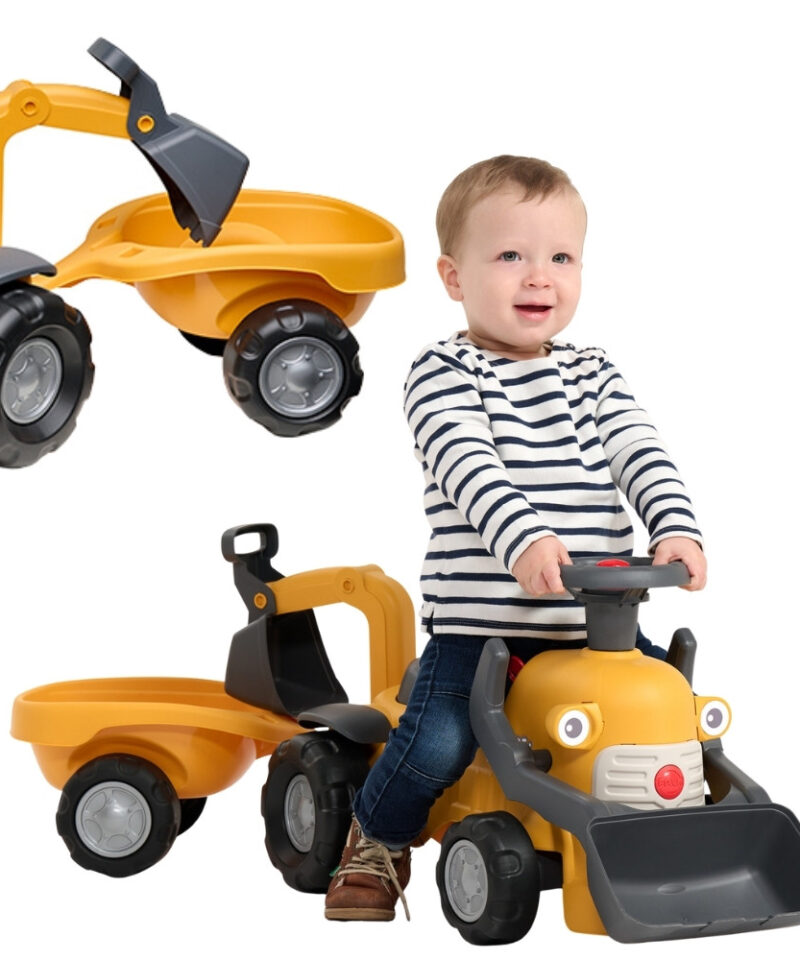 Laste kopaga kõndimisauto mängimiseks