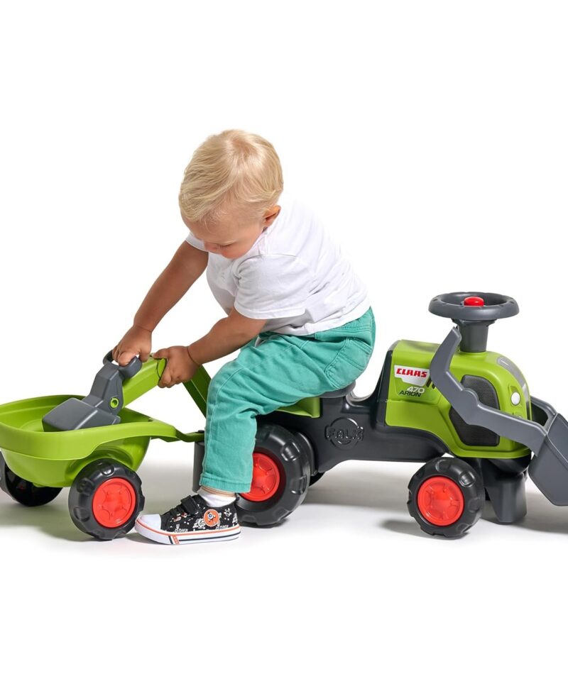 Prantsusmaal valmistatud laste traktor