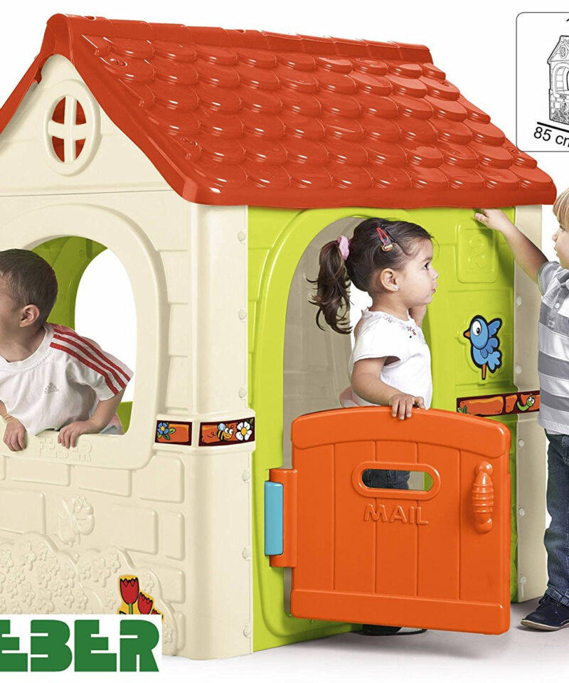 Aiamaja lastele koos postkastiga