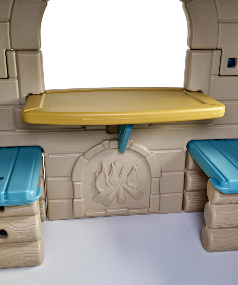 Laste mängumaja pastellvärvides