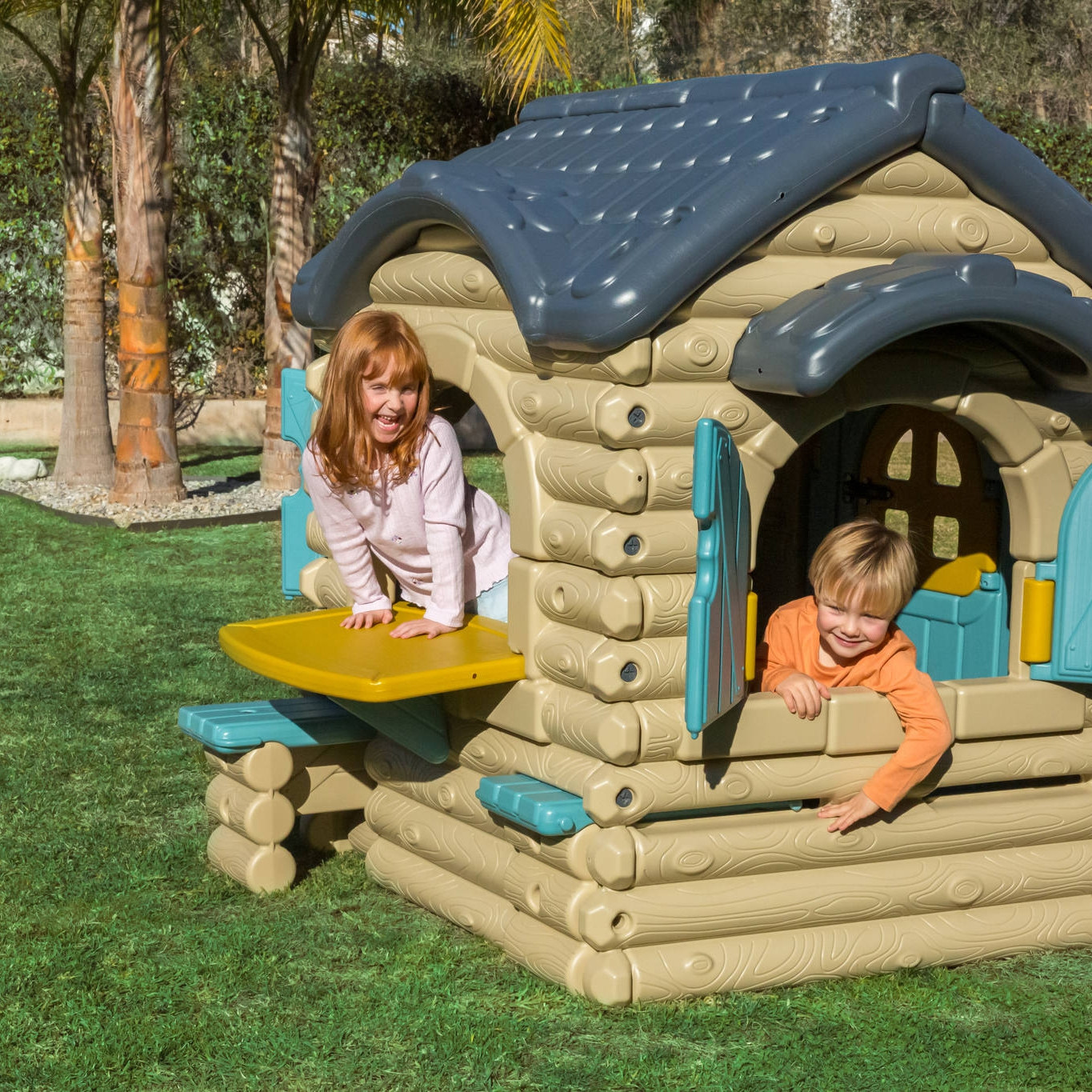 Aiamaja koos elektrilise uksekellaga