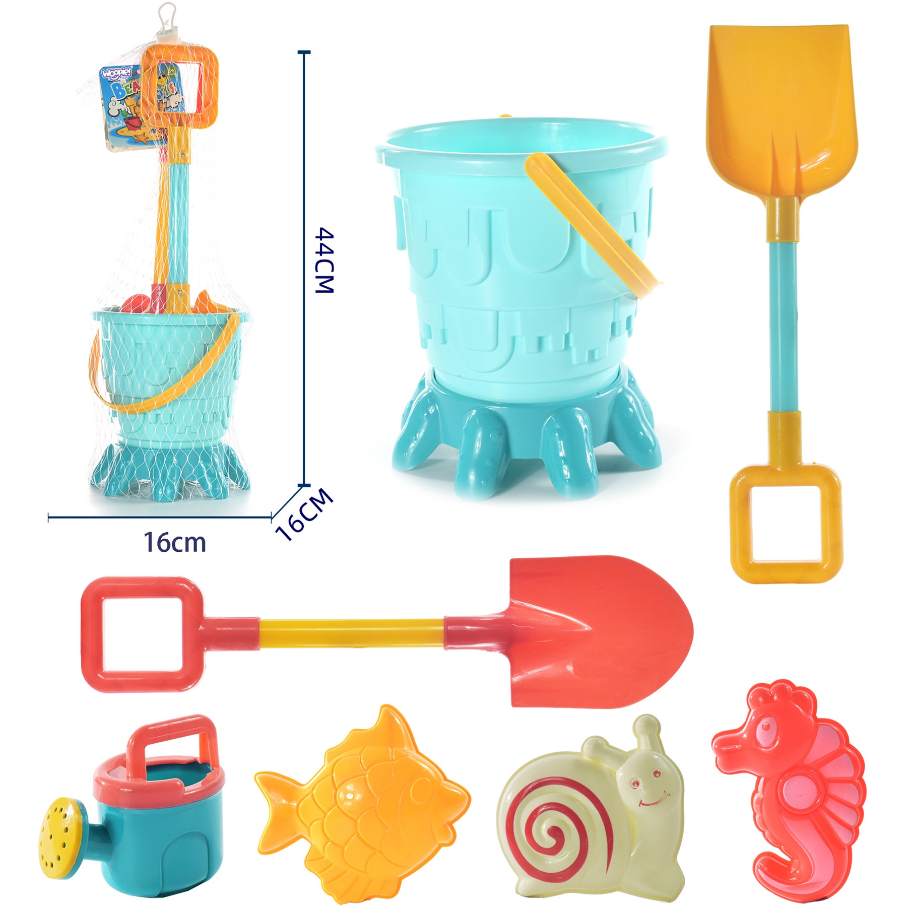 Laste mängukomplekt koos ämbriga