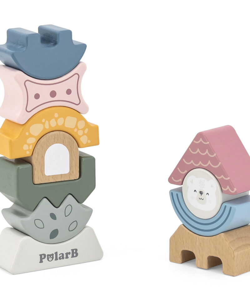 Motoorikat arendav puidust torn