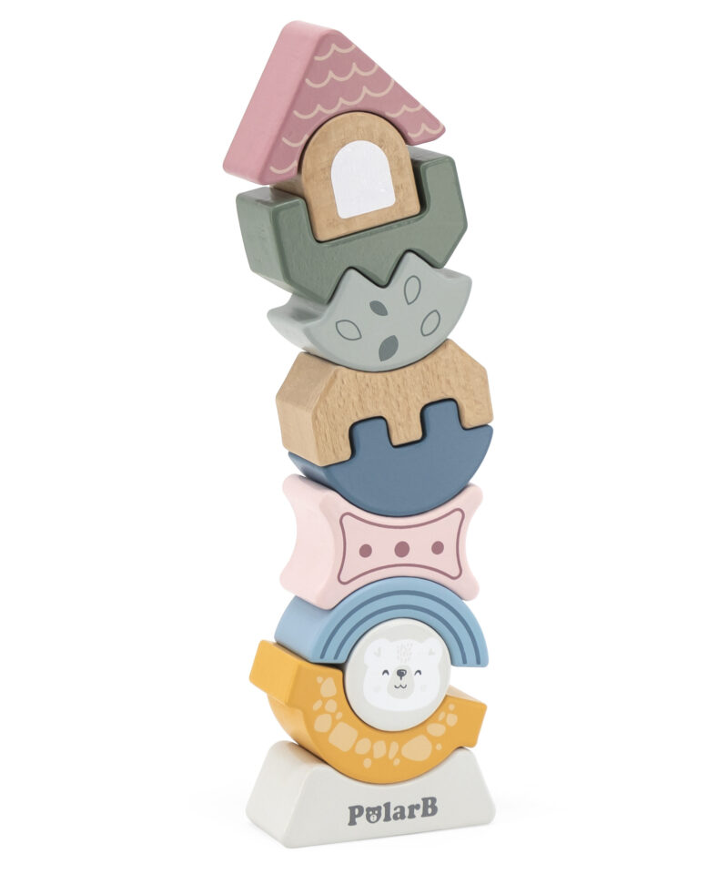 Motoorikat arendav puidust torn