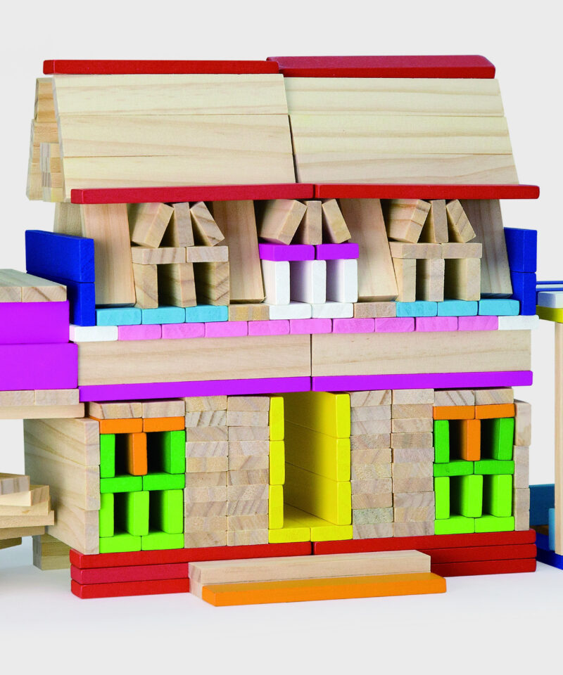 Ohutud ja värvilised klotsid