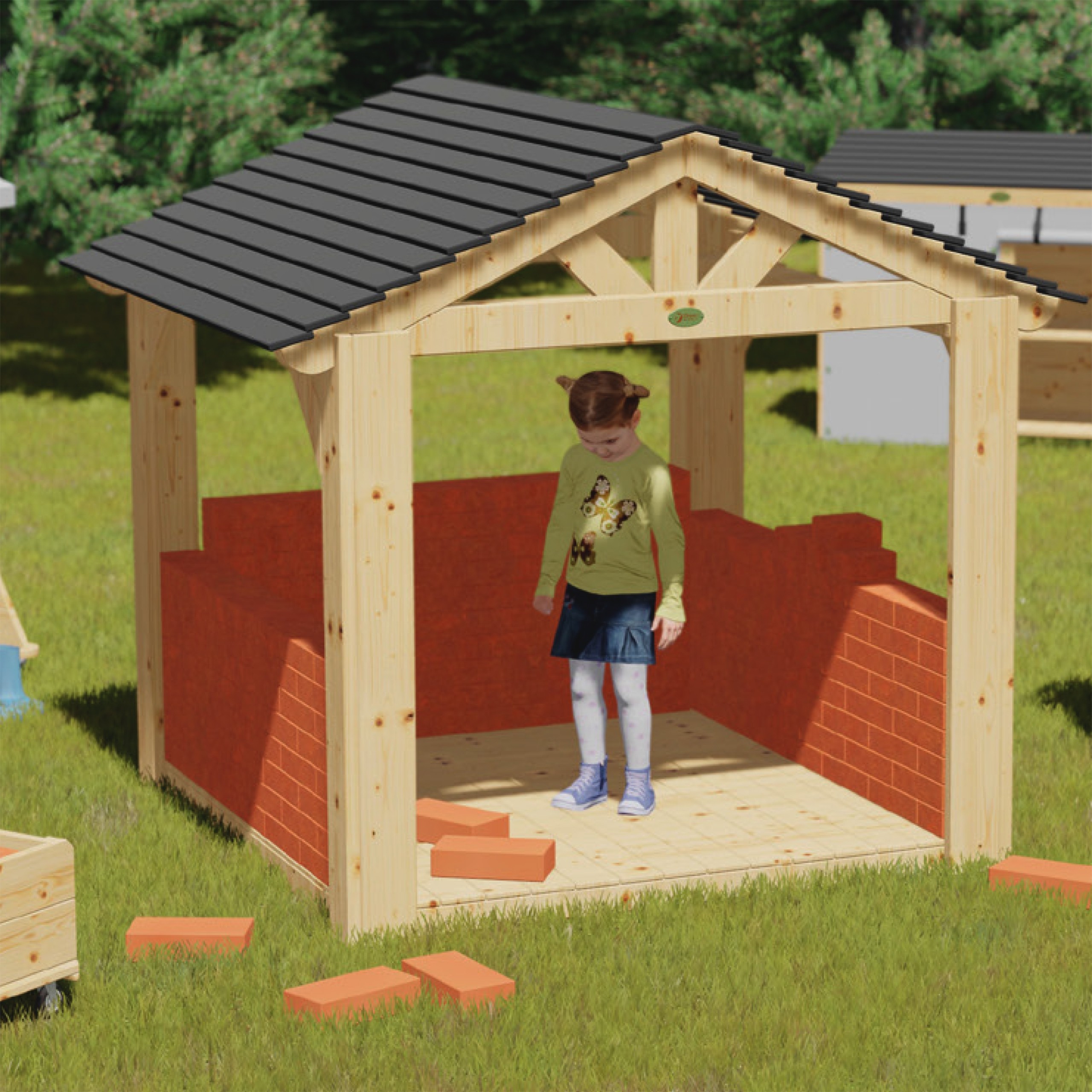 Punased klotsid loovmänguks