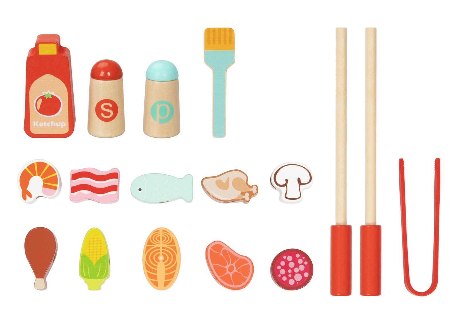 Loovust arendav grillimiskomplekt lastele