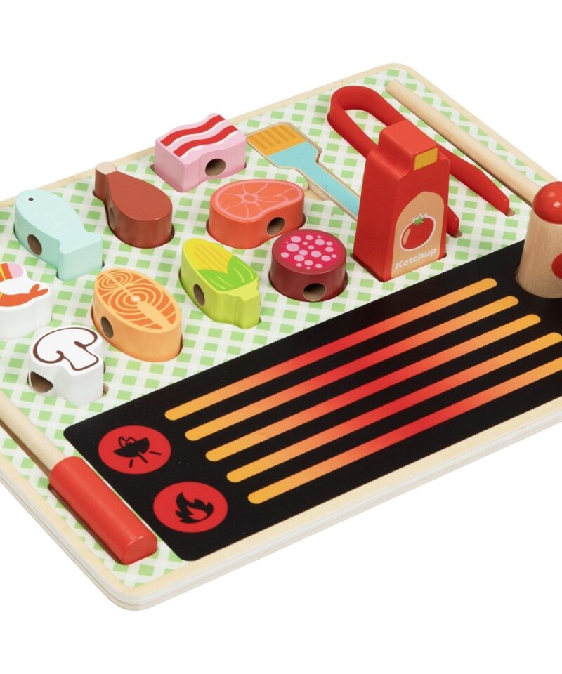 Turvaline grillimiskomplekt lastele