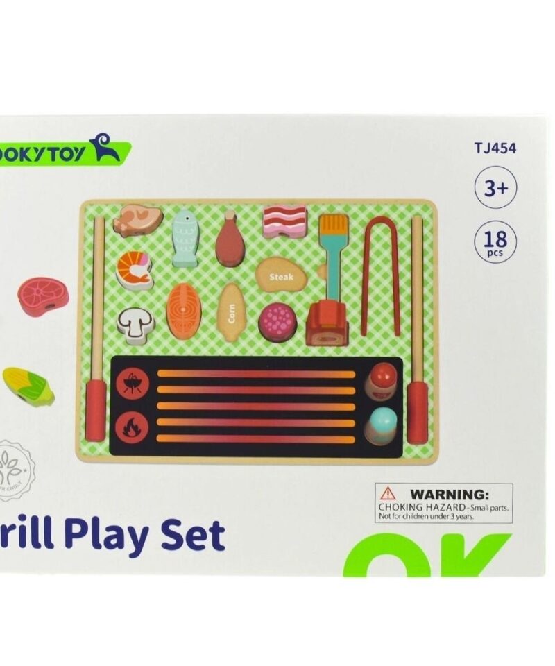 Turvaline grillimiskomplekt lastele