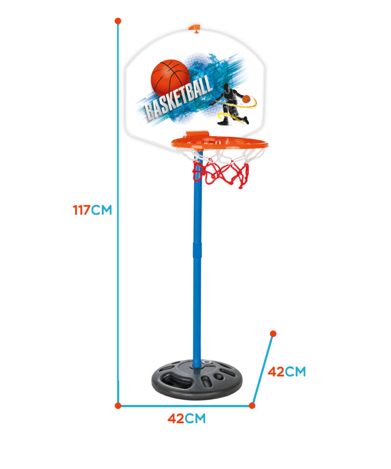 Korvpallikomplekt siseruumides ja õues