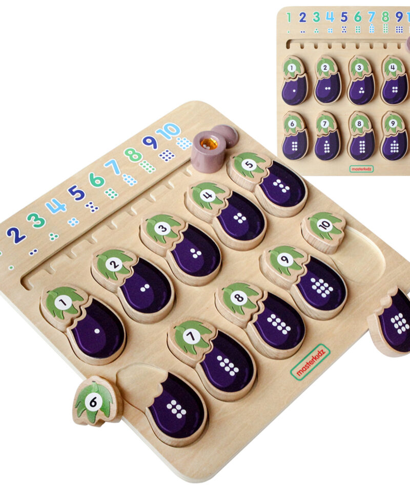 Hariv numbrilaud lastele puidust