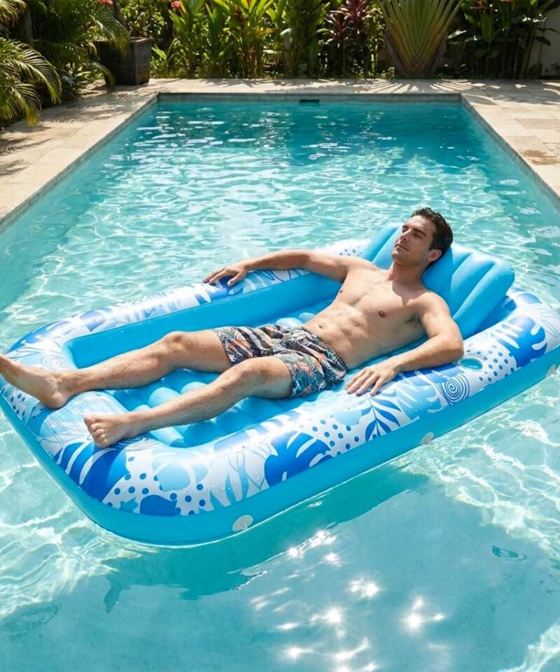 Suvine lõõgastus madratsiga