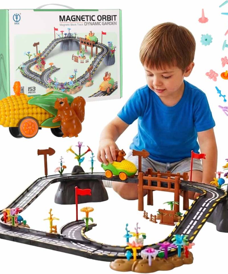 Magnetiline võidusõiduraja komplekt pakub loovust